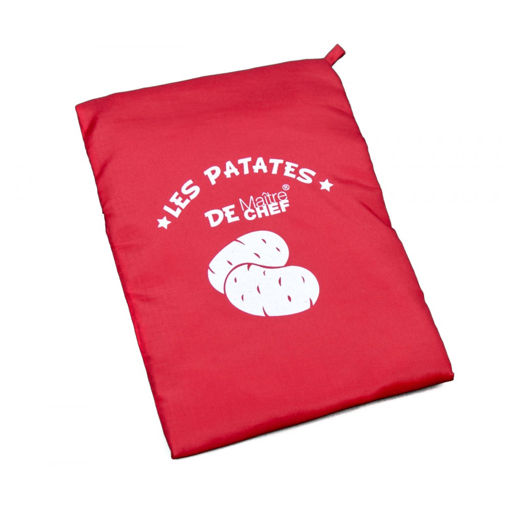 Microonde Fritte Sacchetto,Patate Microonde,Borsa per Patate Microonde,4 PC Cuoci Patate Borsa da Cucina Lavabile e Riutilizzabile Sacchetti per Patate Tortillas Pannocchie di Mais