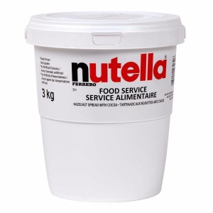 Ferrero Nutella confezione risparmio secchio maxi di 3Kg crema spalmabile