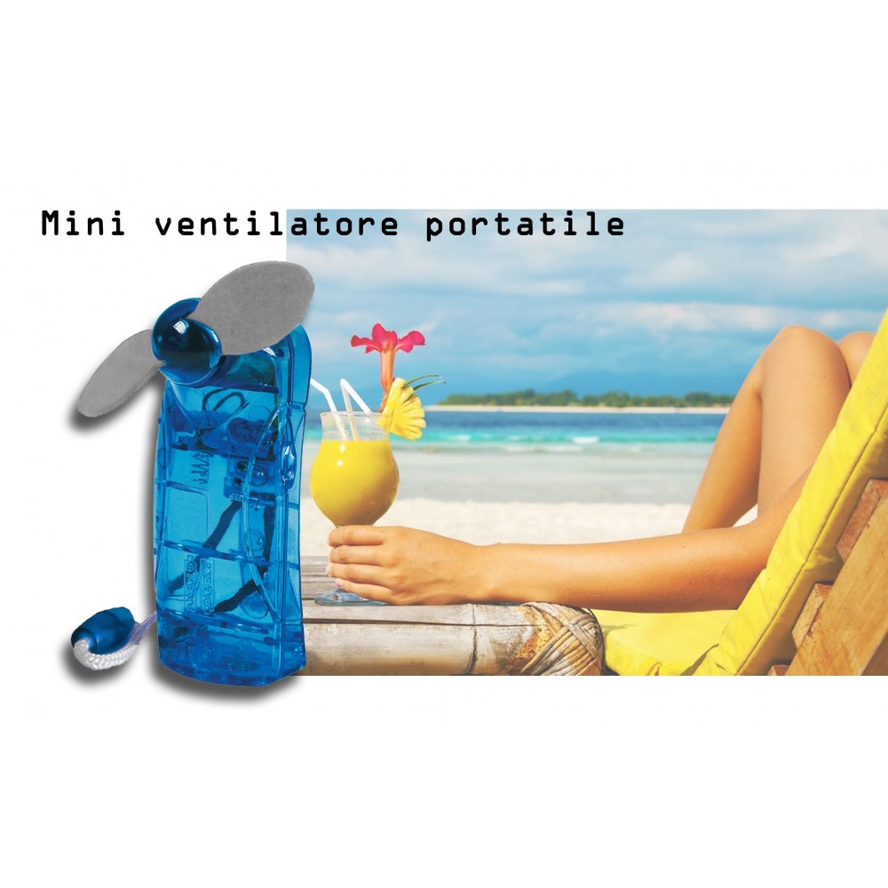 Mini ventilatore portatile, confezione da 3, ventilatore portatile alimentato a batteria