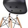 Set di 4 sedie Supreme Design VESTIAMO CASA 686801 gambe legno Seduta Rigida