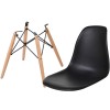 Set di 4 sedie Supreme Design VESTIAMO CASA 686801 gambe legno Seduta Rigida