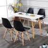 Set di 4 sedie Supreme Design VESTIAMO CASA 686801 gambe legno Seduta Rigida