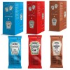 HEINZ 200+200+250 Bustine mono porzione da 10g KETCHUP MAIONESE SALSA BBQ