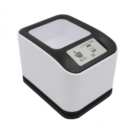 Lettore codici a barre e QR Code da tavolo MP-2200H barcode laser USB bianco