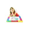 Tappeto magico 121772 LETTERE NUMERI con pennarello magico all'acqua 45x29 cm