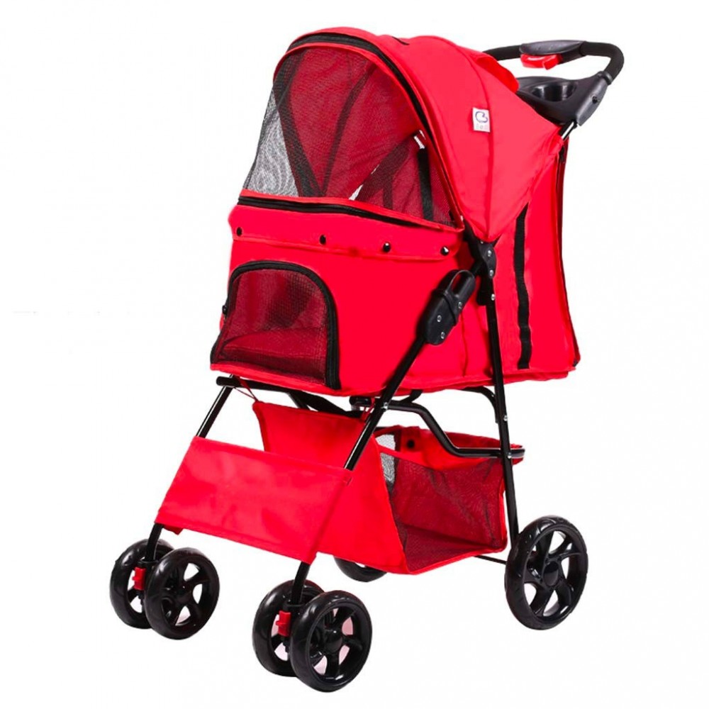 KIDUKU® 3 in 1 Passeggino Completo Trio | Passeggino Sistema Combinato con Navicella Ovetto Seggiolino Auto Coprigambe | Pneumatici in Gomma Dura Borsa Fasciatoio Tavolo per Bambini ECE R129