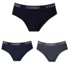 Slip da uomo B-0021 mod. NIKI cotone in tinta unita con elastico a fascia