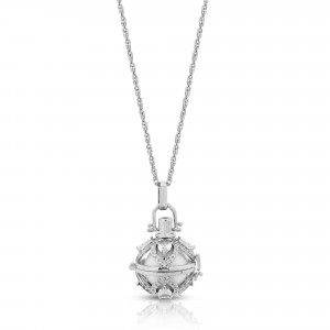 ONE JEWERLY Collana Chiama Angeli C1470 Petali d'Amore PERFEZIONE acciaio 316L