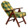 ArtLegno MAS012 Poltrona reclinabile Amalfi con prolunga 108x65x60cm in faggio