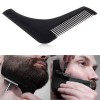 Pettine Burning Beard 176565 guida per taglio e pettine barba per linee perfette