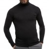 Pack da 6 Maglia da uomo mod. Philip VKA29 interno felpato slim fit collo alto