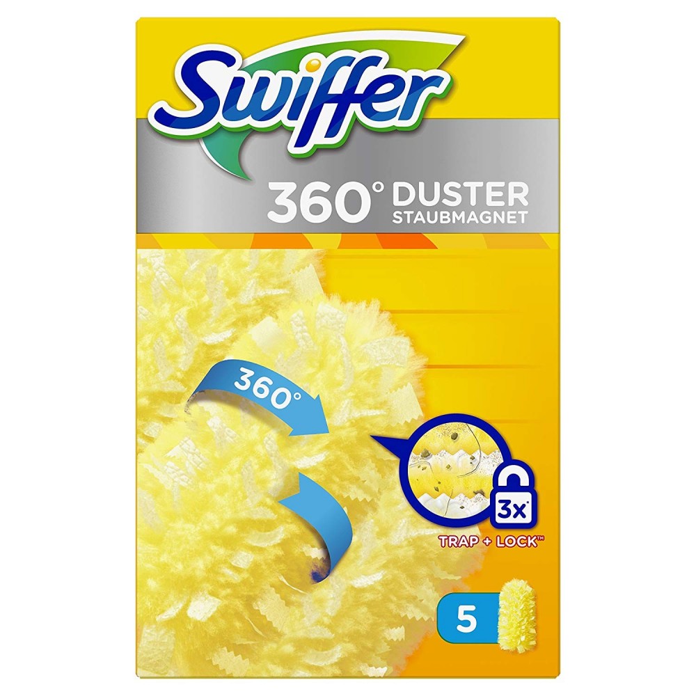 Ricariche Swiffer Duster - 18 Pezzi, Cattura Polvere E Peli Animali, Per Superfici E Angoli Difficili - Foto 9