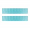 Pack 2 Divisori organizer componibili per cassetti in plastica 90x435mm