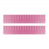 Pack 2 Divisori organizer componibili per cassetti in plastica 90x435mm