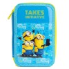 Astuccio portapastelli 455623 MINIONS 3 cerniere completo di accessori 43 pz