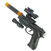 Pistola giocattolo Pk3 per bambini 101276 con luci e suoni silenziatore