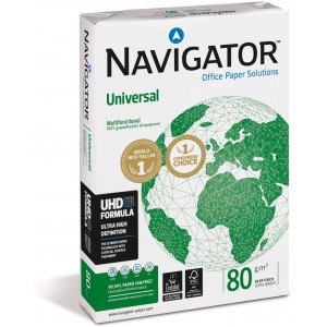 NAVIGATOR Risma di carta formato A4 500 fogli da 80g Universal Copy