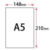 Pack da 3 Risme di carta 015430 formato A5 500 fogli da 80 g DOUBLE A Premium