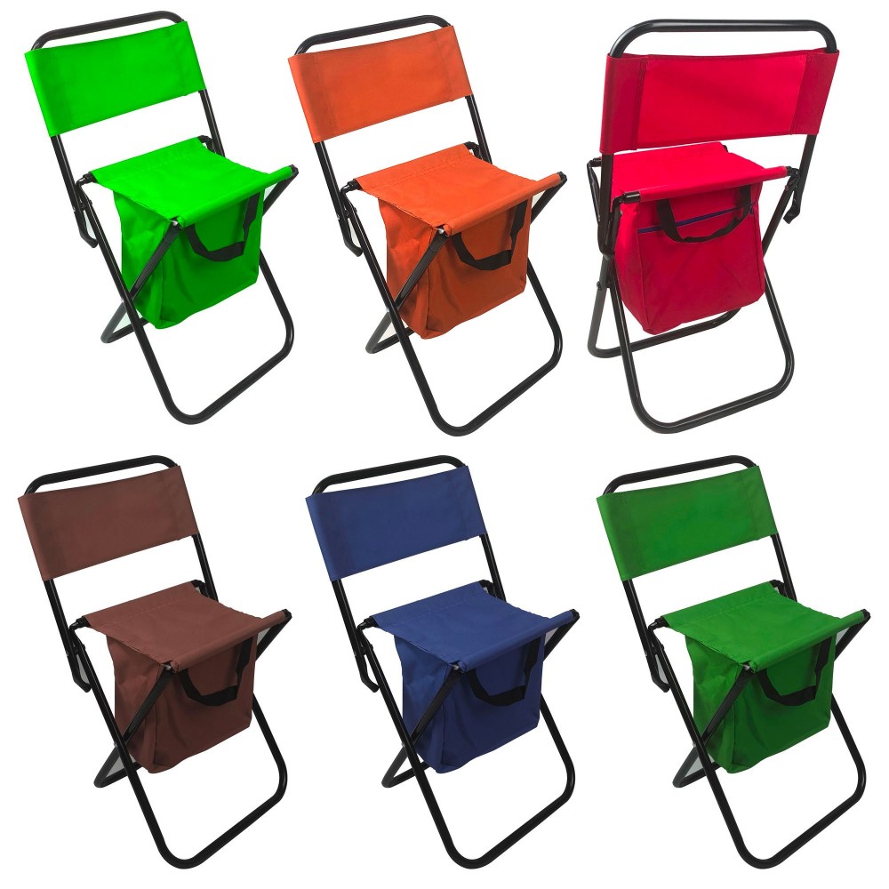 Sgabello pieghevole portatile, pieghevole in plastica sgabello da campeggio per adulti leggero e portatile, sgabello pieghevole (verde