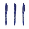 Pack 3 Penne Pilot Frixion Ball 07 inchiostro cancellabile removibile a frizione