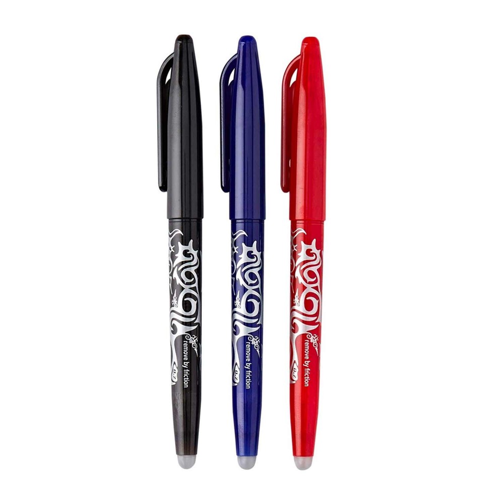 PILOT FriXion Ball - Penna a sfera cancellabile con 6 mine, colore: Blu