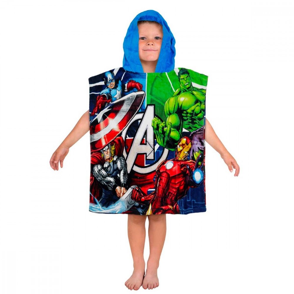 Treer Poncho Accappatoio per Bambini con Cappuccio, Cartone Animato Alpaca Poncho Asciugamano in Microfibra Asciugatura Rapida Assorbente Telo da Bagno per Spiaggia Nuoto (Bianco,65x75cm
