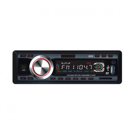 Stereo auto autoradio mp3 slot sd porta usb mp3-603 12v