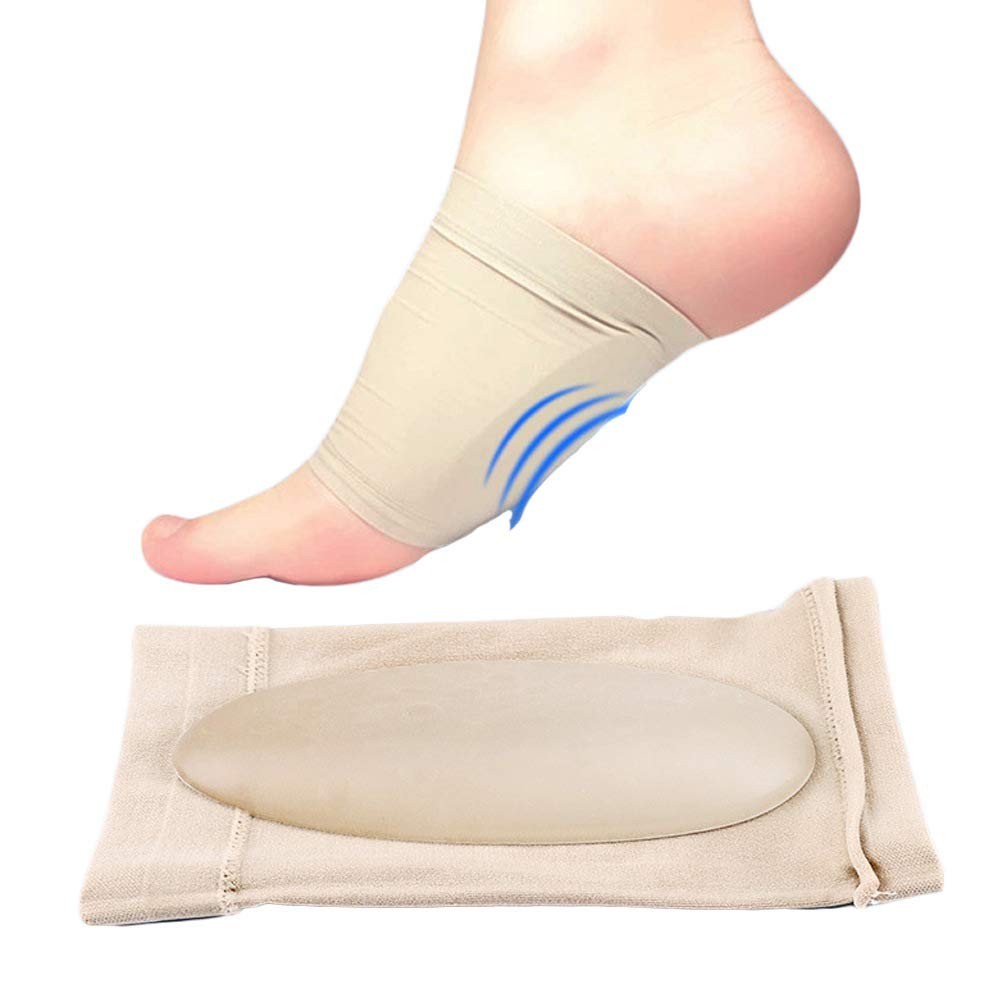 Cuscino Gel Per Tallone, Fascite Plantare, Supporto Per Piede, Solette Gel, Coppia, Blu, UK 4-13