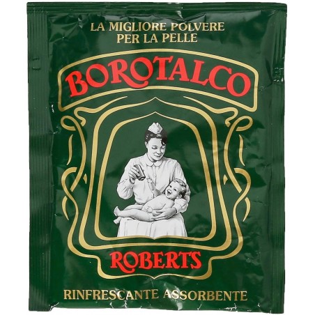 Borotalco Roberts Polvere per tutti i tipi di pelle Rinfrescante Busta da 100 gr