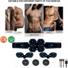 Elettrostimolatore in silicone ricaricabile MUSCLE ABDOMINAL per ABS e Braccia