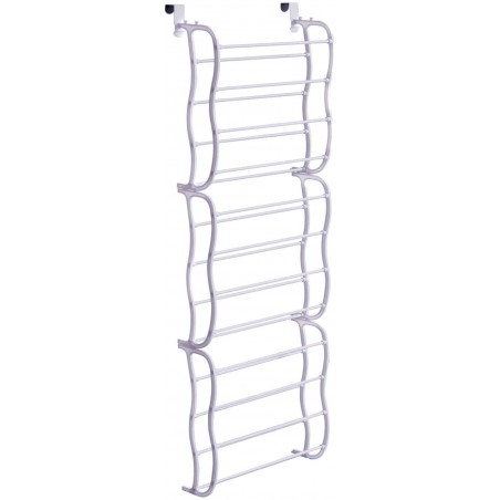 Rack organizer 36 paia di scarpe modulare per porta e parete facile montaggio