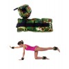 Coppia pesi per caviglie e polsi militare fitness da 1 a 6 kg camouflage