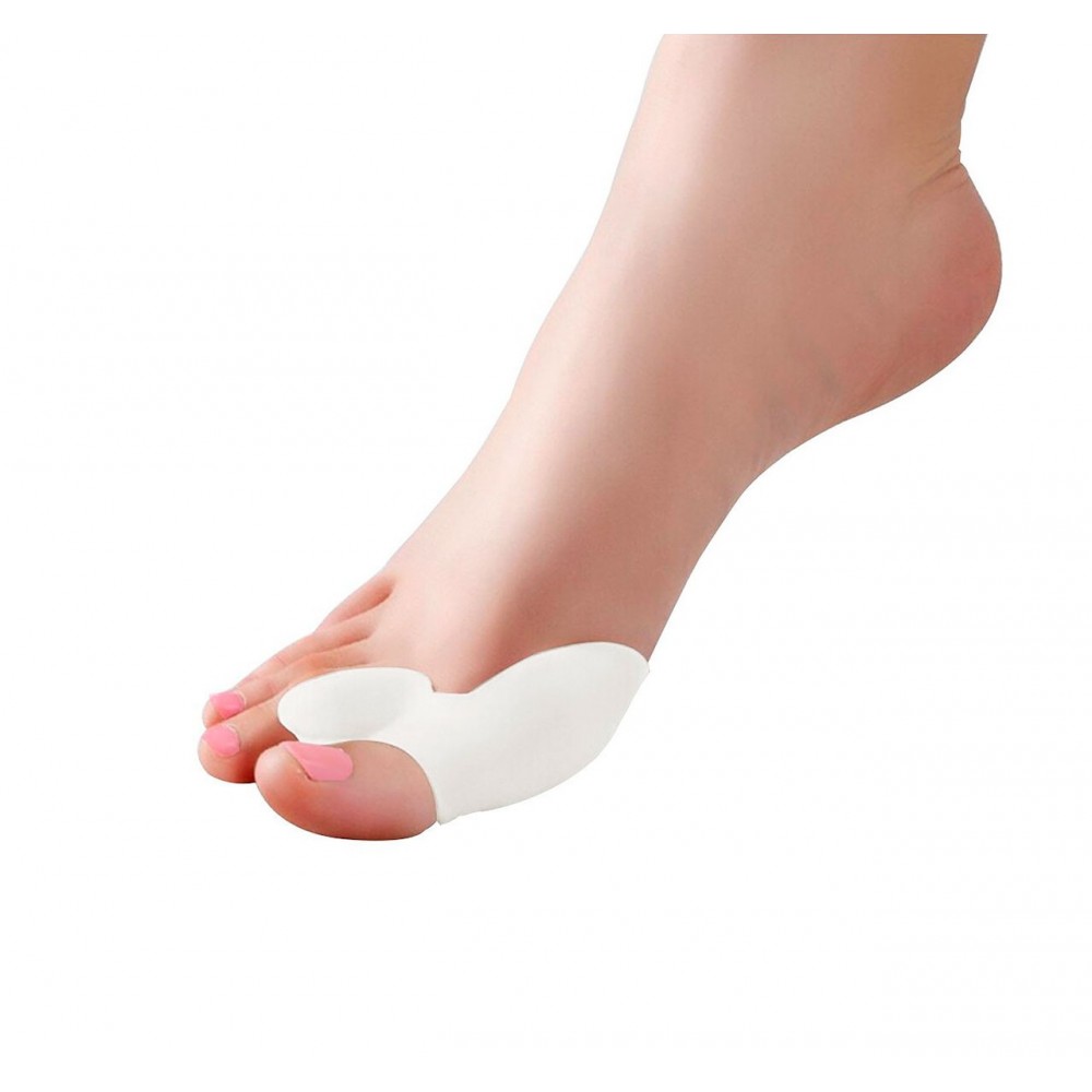 Correttore Per Alluce Valgo Con Protezione In Gel - 1 Paio | Morbido E Lavabile Per Camminare Senza Dolore