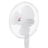 Ventilatore a Piantana JCL 40W bianco pala 40 cm 60x40x145 cm