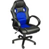 Sedia da ufficio Gaming Racer in ecopelle 4 ruote girevoli Poltrona Direzionale