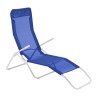 Sdraio da giardino Comfort in texilene 823907 basculante acciaio 140x57x96h cm