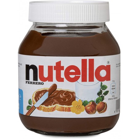 Barattolo in vetro Ferrero Nutella da 600gr crema di nocciola e cacao