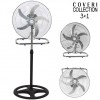 Coveri Ventilatore 3 in 1 multifunzione 65 watt pala 50cm Piantana,Tavolo,Parete
