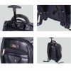 Coveri Collection Zaino Trolley business 35x19x55h cm Poliestere NERO
