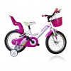 Bicicletta TECNOBIKE NSR 16" modello PLAY GIRL ART 765 con rotelle