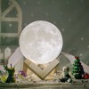 MOON LED Lampada 3D led CM3278 ad accensione touch a forma di luna 12 cm