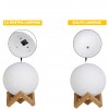 MOON LED Lampada 3D led CM3278 ad accensione touch a forma di luna 12 cm