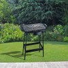 MASTER Barbecue EB02S elettrico 2000W Potenza 220 V - 50/60HZ Nero con gambe