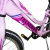 Bicicletta TECNOBIKE NSR 20" modello IRIS CITY BIKE Art. 784 ROSA cambio shimano