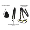 X-TRdh Trx allenamento a sospensione 18722 con custodia e guida esercizi cinghie