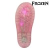 Stivaletto bambina 23-3499 galosce pioggia suola luminosa Frozen ELSA gomma rosa