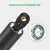 CORDA PER SALTARE 3 M in acciaio verniciato 16947 regolabile in PVC colore nero