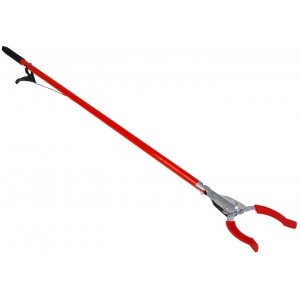 Pinza raccogli tutto telescopica 910018 plastica e ferro rossa 90 x 3 cm