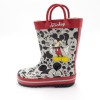 Stivaletto per bambino 23-2345 galosce pioggia di gomma Topolino Mickey Rosso