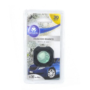 Setablu deodorante per auto 591748 Muschio bianco elimina gli odori 4ml